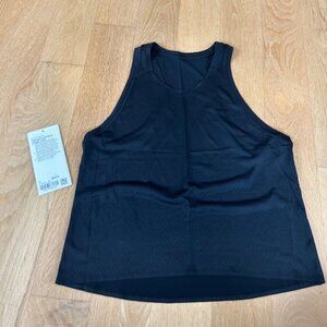 Lululemon Fast and Free Race Length Tank- black
